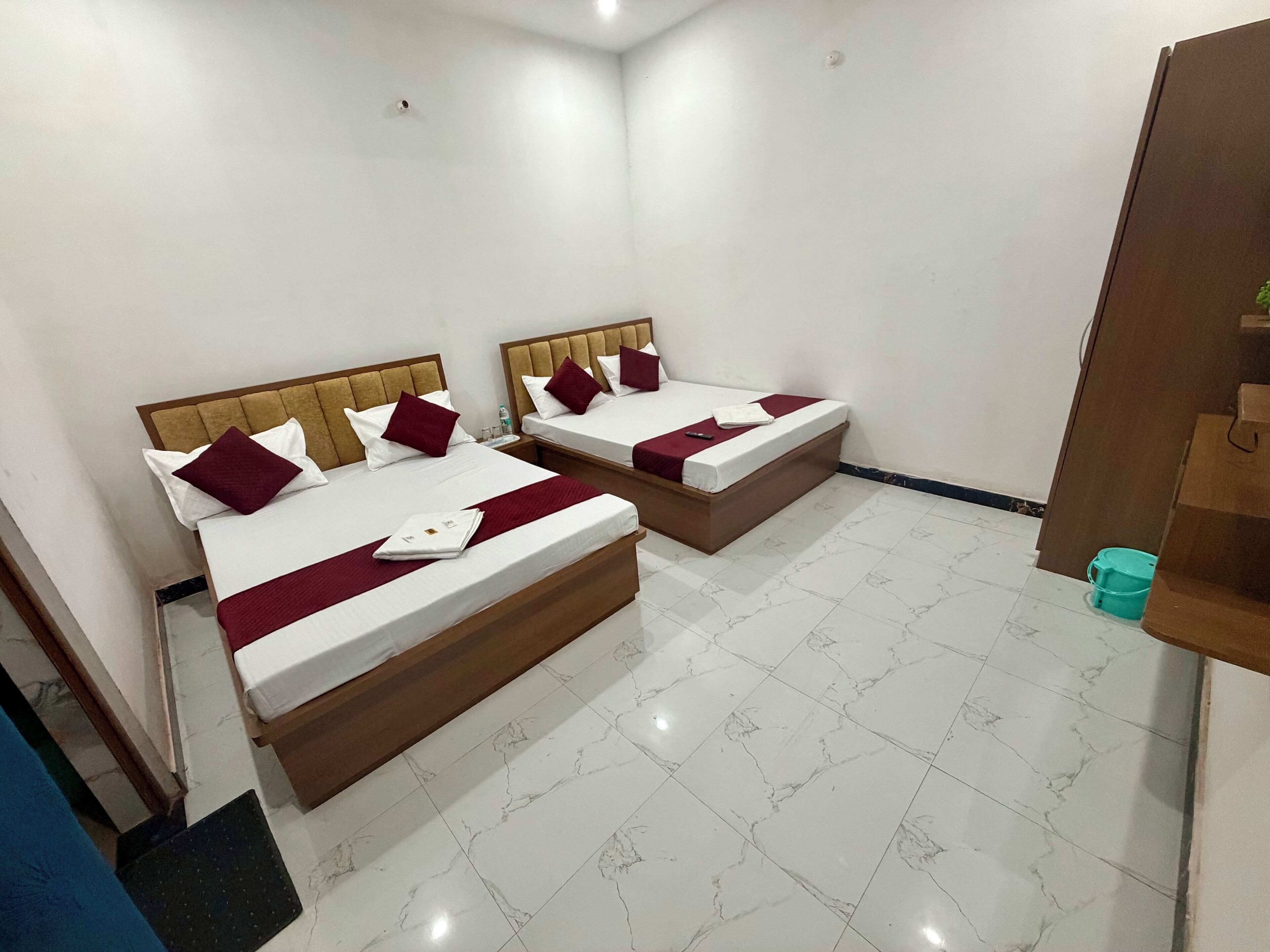 Kamar Double | Wi-Fi gratis dan seprai linen