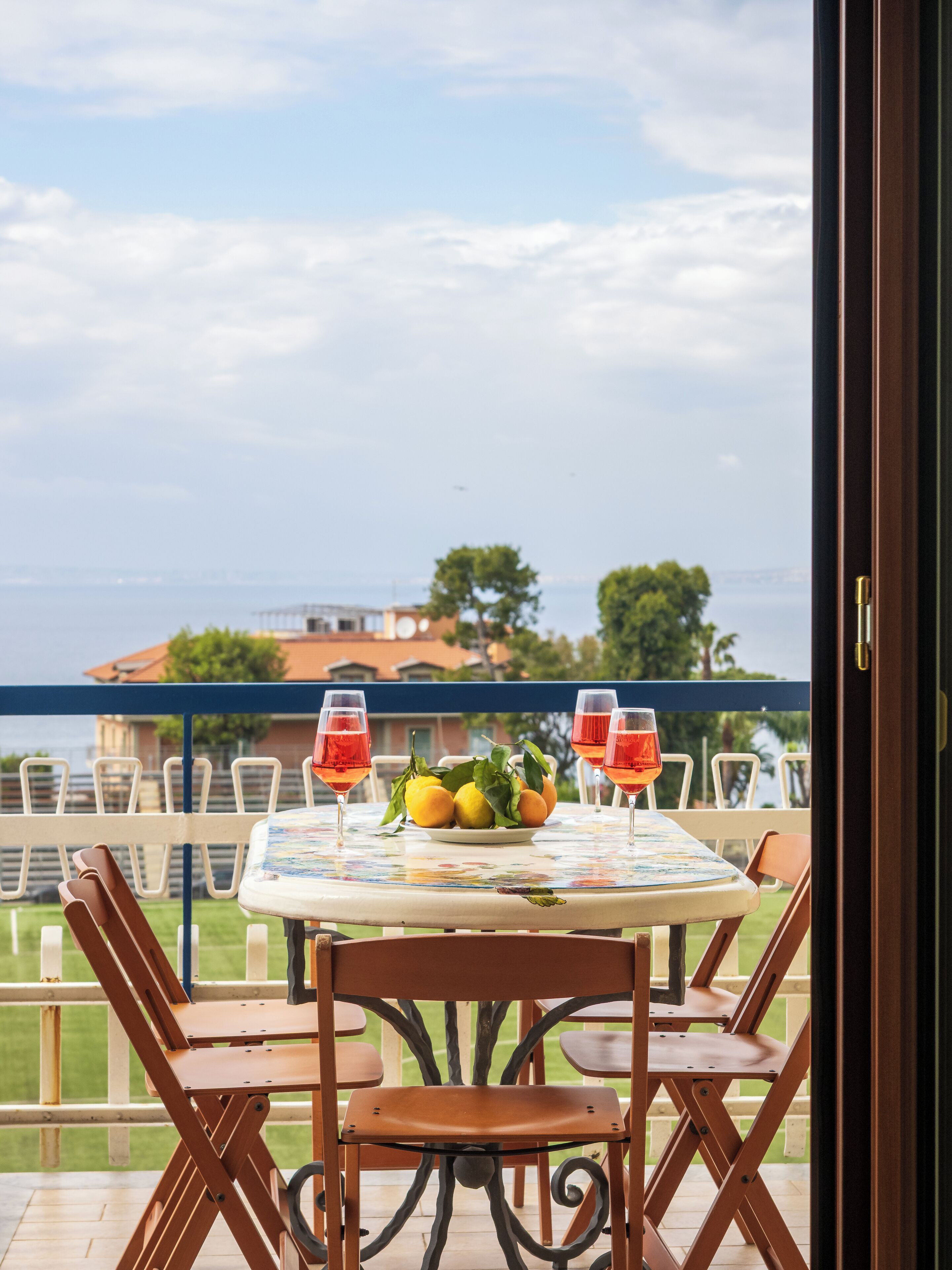 全景公寓客房, 陽台, 海景 | 陽台