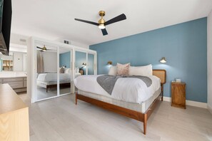 2 bedrooms, desk, free WiFi, bed sheets