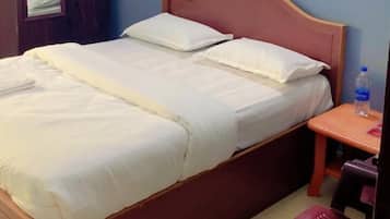 Wi-Fi de cortesia, roupa de cama