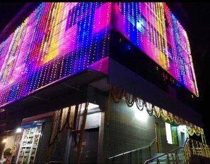 Front of property – evening/night