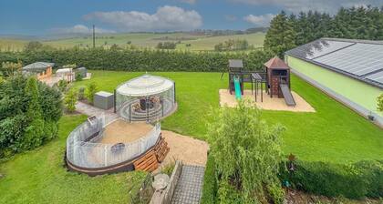 a spacious house with spa bath in a quiet area