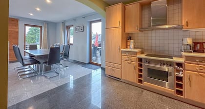 a spacious house with spa bath in a quiet area