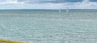 A villa located near the beach with a sauna