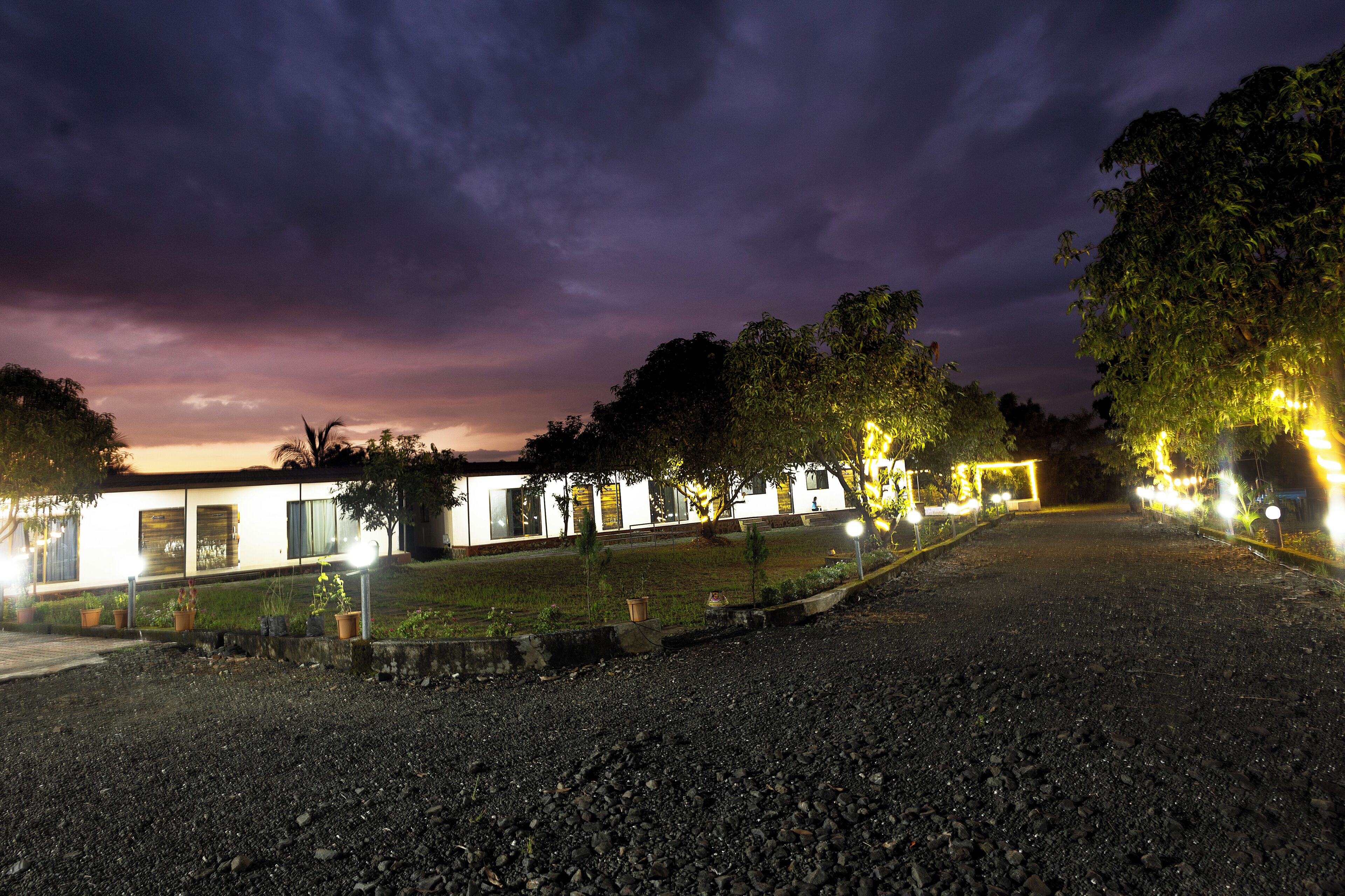 Voorkant van accommodatie