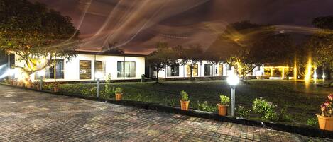 Fassade der Unterkunft