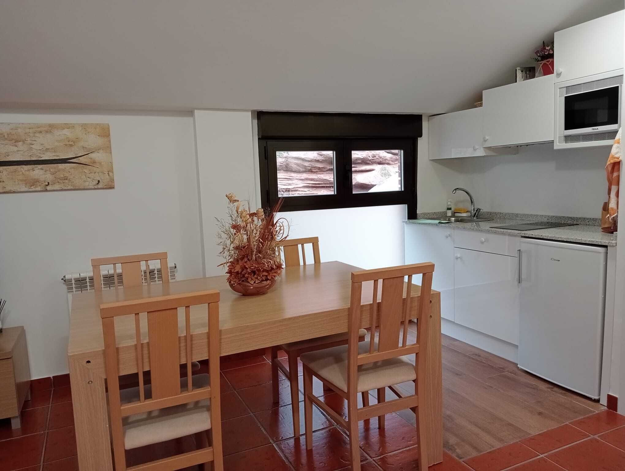 Apartemen Keluarga, pemandangan gunung | Dapur pribadi