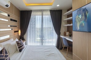 1 chambre, fer et planche à repasser, accès Internet, draps fournis