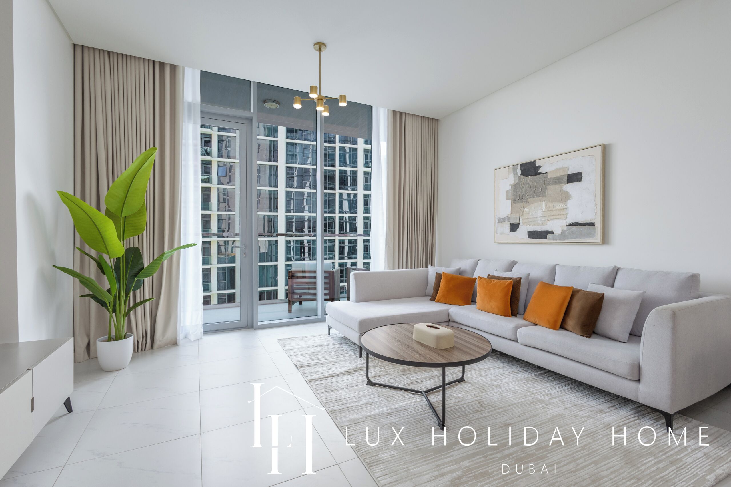 Apartamento, vista para a lagoa | Área de estar