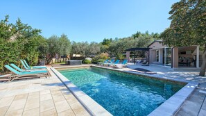 Beheizter Pool
