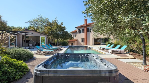 Beheizter Pool