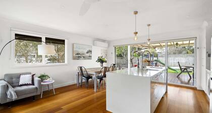 Relaxed Bayside Stay with Outdoor Space