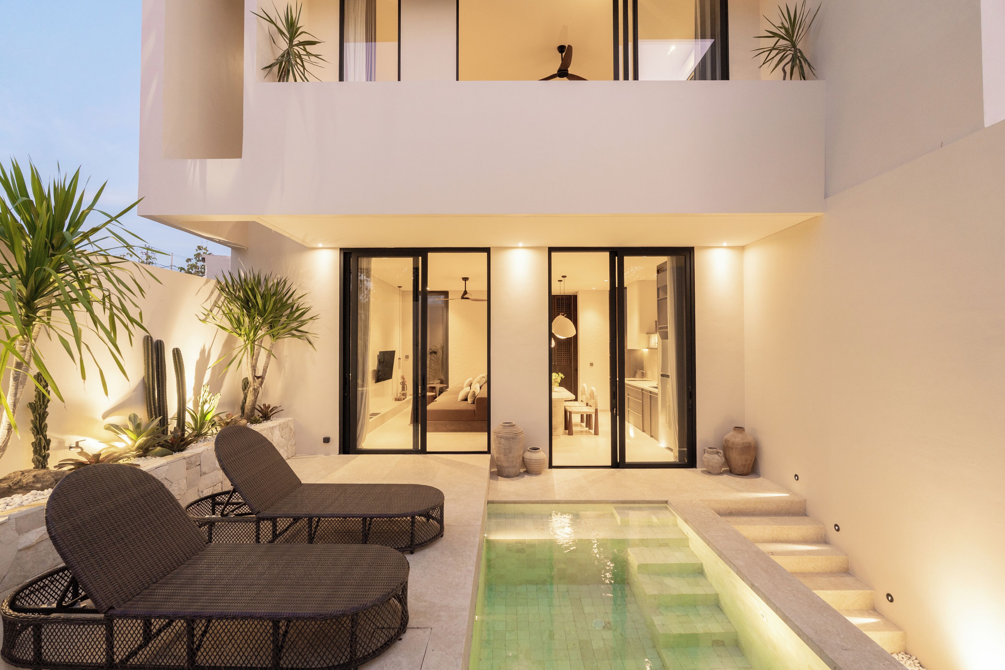 Deluxe Villa, Balcony, Pool View | View from room