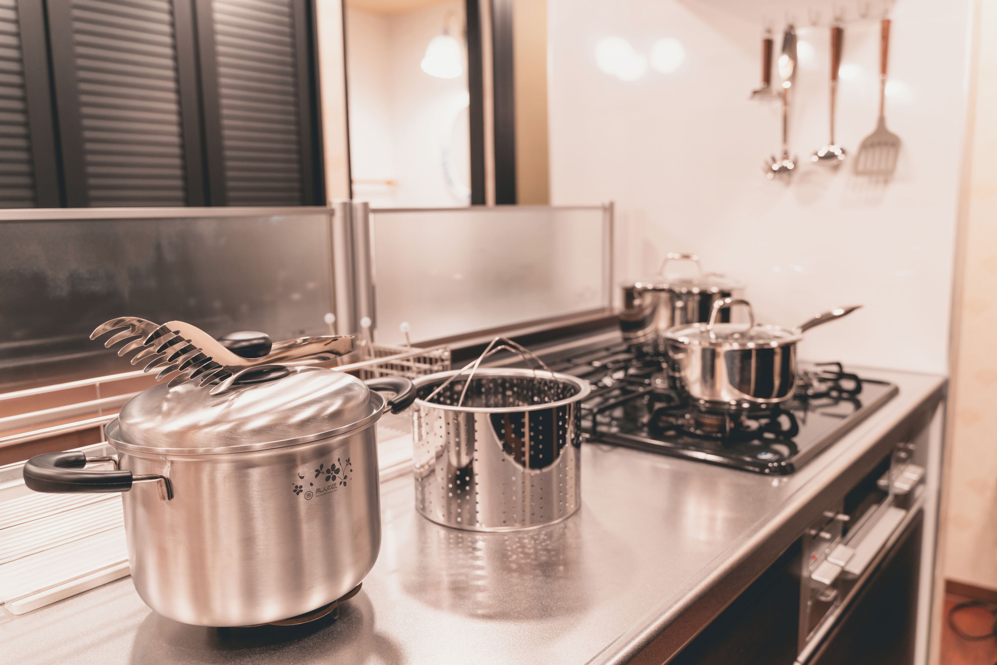 Quarto, para não fumantes (LM-301 Dreamy Taisho Roman Nostalgia) | Cozinha privada | Geladeira grande, micro-ondas, fogão, cooktop