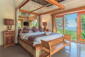 Panoramic-Villa, 4 Schlafzimmer, eigener Pool, Meerblick | Kostenloses WLAN