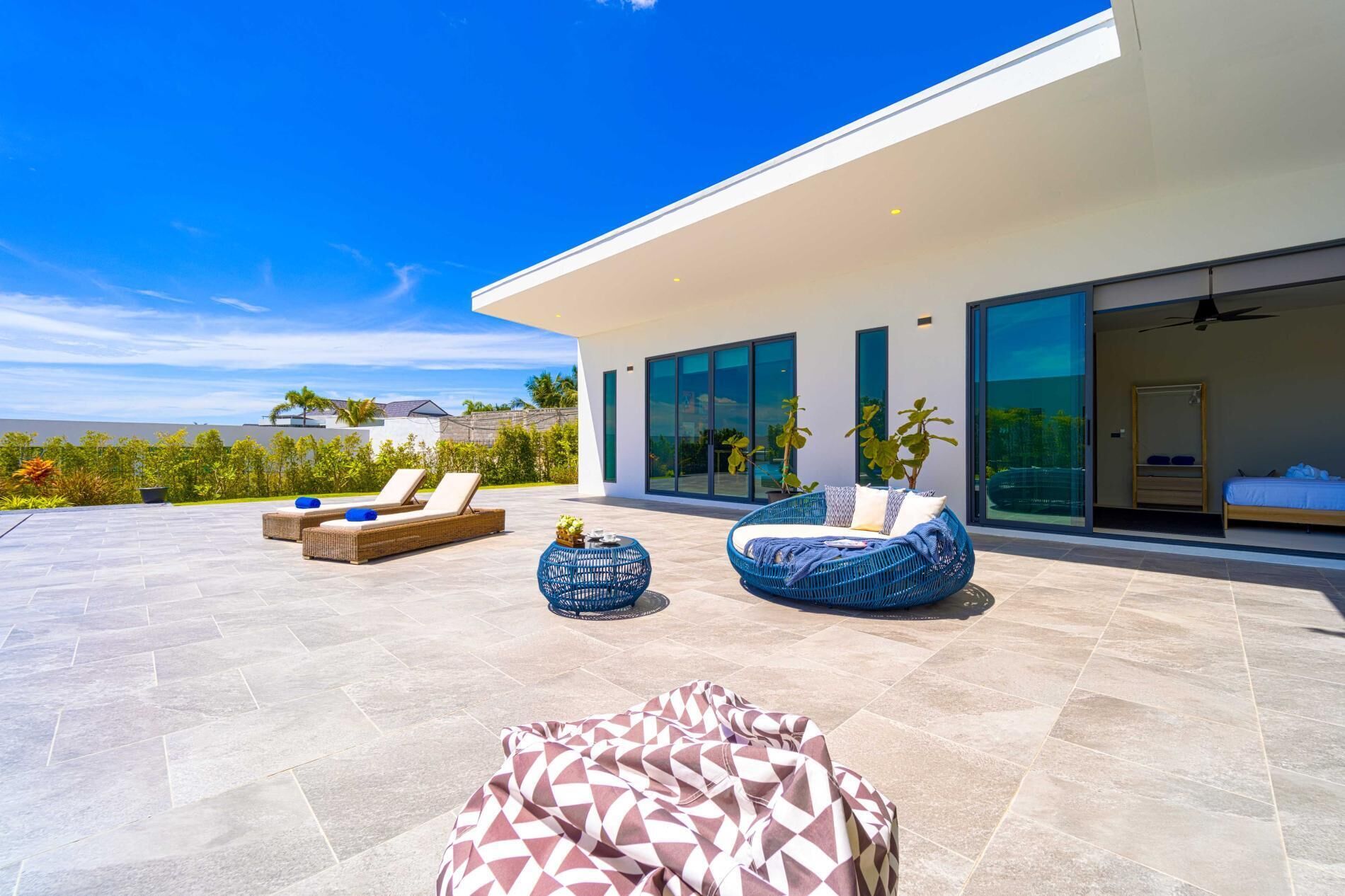 Villa, Poolblick | Grundriss