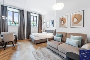 Studio | Living area - Easy Flat Stadtpark Apartments (Vienna)