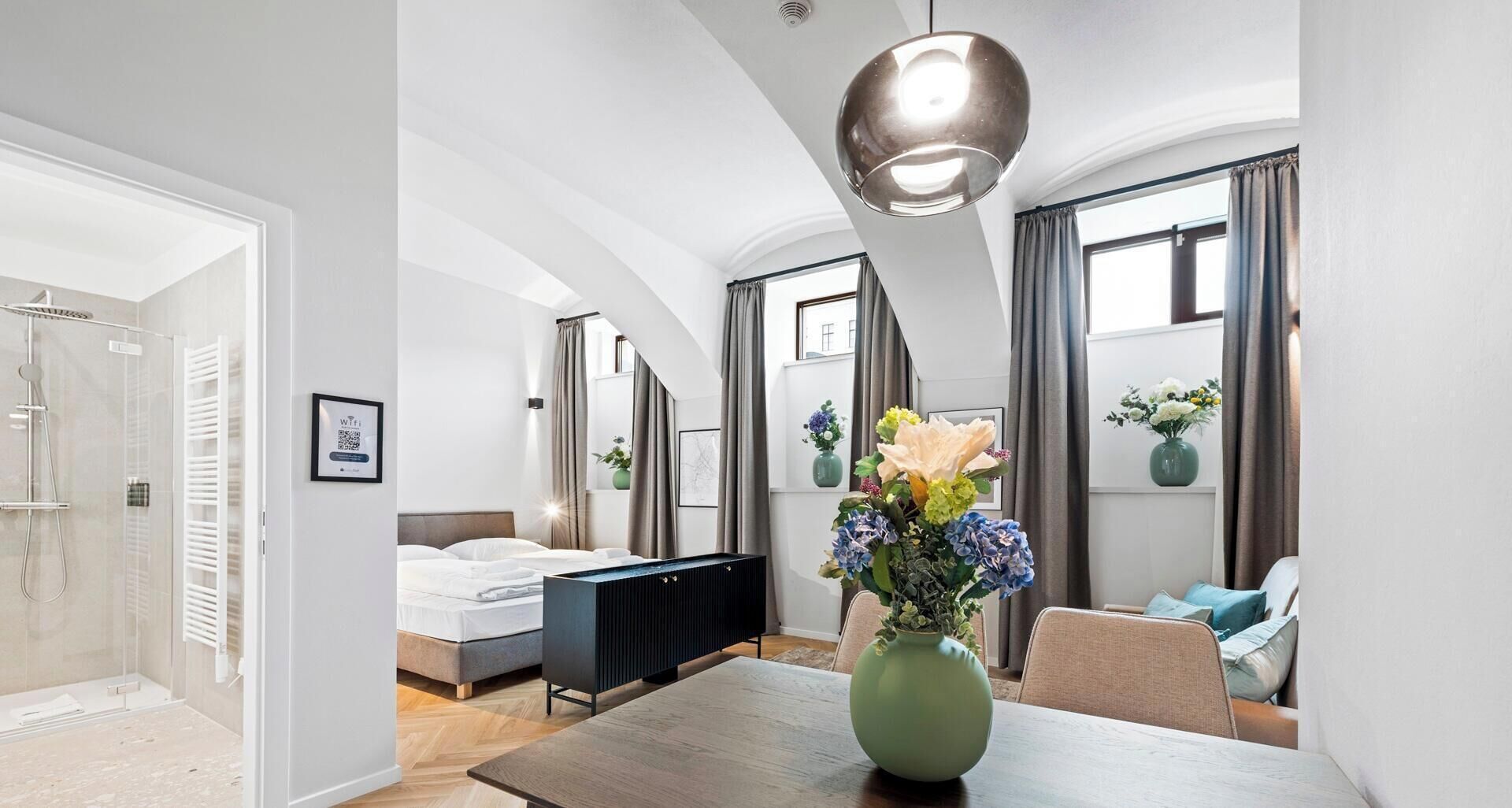 Deluxe Studio | Iron/ironing board, free WiFi