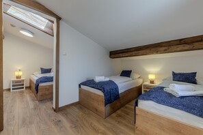 2 chambres, literie fournie