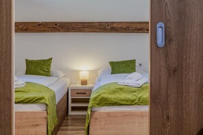 2 habitaciones y ropa de cama 