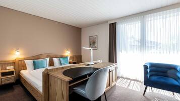 Deluxe Double Room | Peti besi dalam bilik, kalis bunyi, Wi-fi percuma