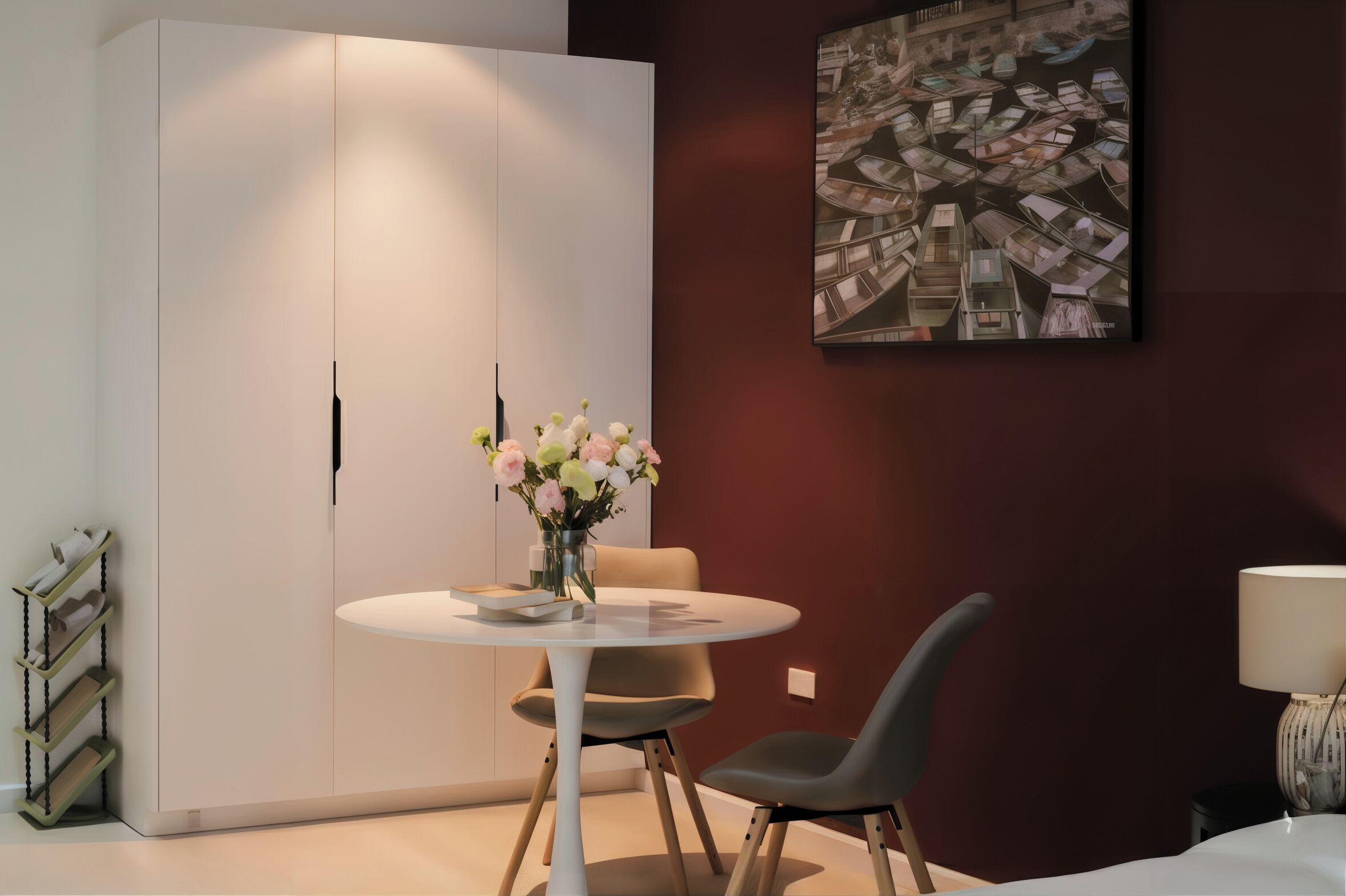 Luxury Studio Suite, City View | Living area | 49-inch Smart TV with cable channels