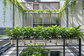Luxury Studio, City View | Balcony