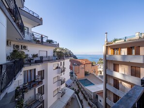 Comfort Apartment, Balcony, Partial Sea View | Water view - Capo Sereno (Sorrento)