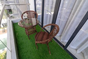 Lägenhet Classic - balkong - utsikt mot staden | Balkong