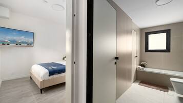 Lägenhet - utsikt mot innergården | Interiör