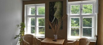 Ideal for JGA and family reunions with outdoor area, outdoor kitchen, garden, parking lot.