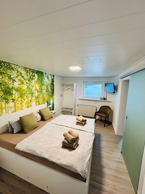 1 bedroom, WiFi, bed sheets