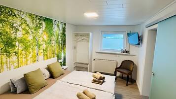 1 多间卧室、WiFi、床单