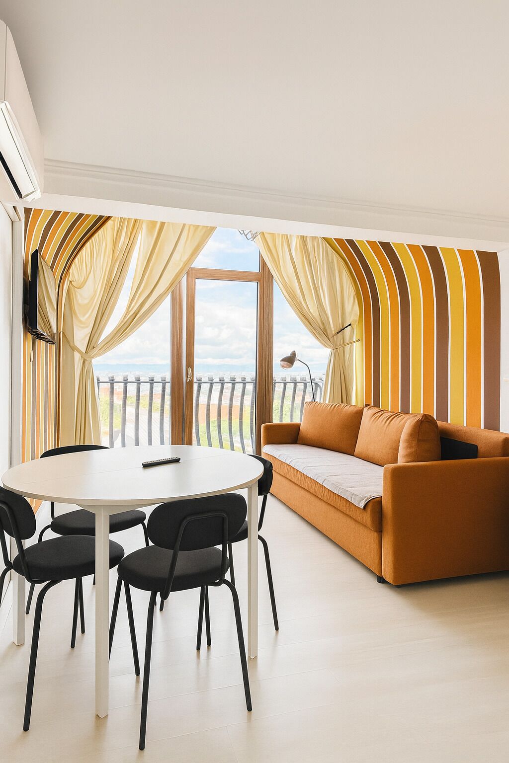 Superior Apartment, Balcony | Living area