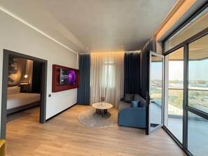 Luxury Suite, City View | View from room