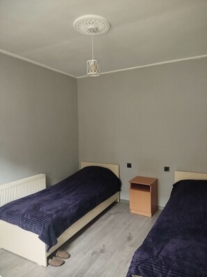 In-room safe, desk, laptop workspace, blackout curtains