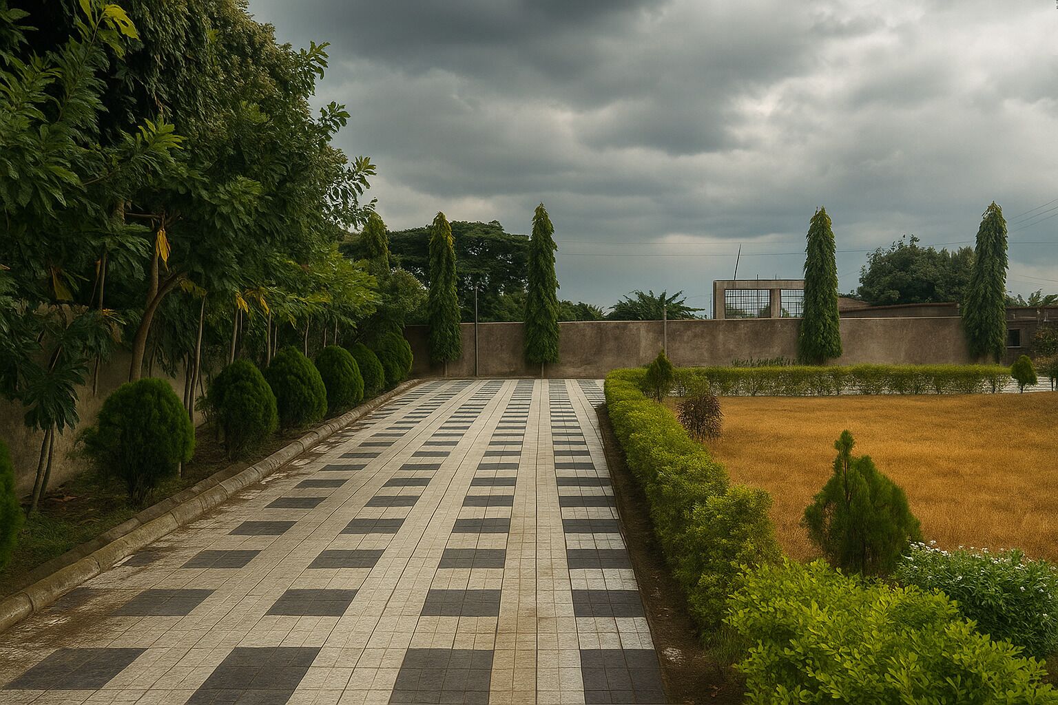 Bãi đậu xe tự phục vụ miễn phí 