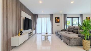 Huvila, patio | Oleskelualue