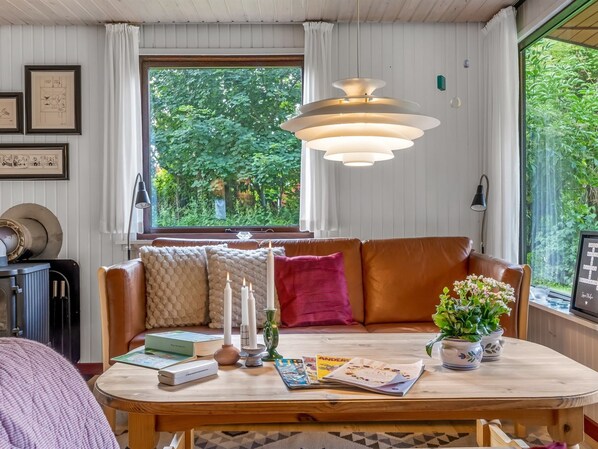 Fernseher, Kamin