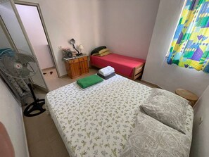 อพาร์ทเมนท์, 1 ห้องนอน, ระเบียง | 2 ห้องนอน