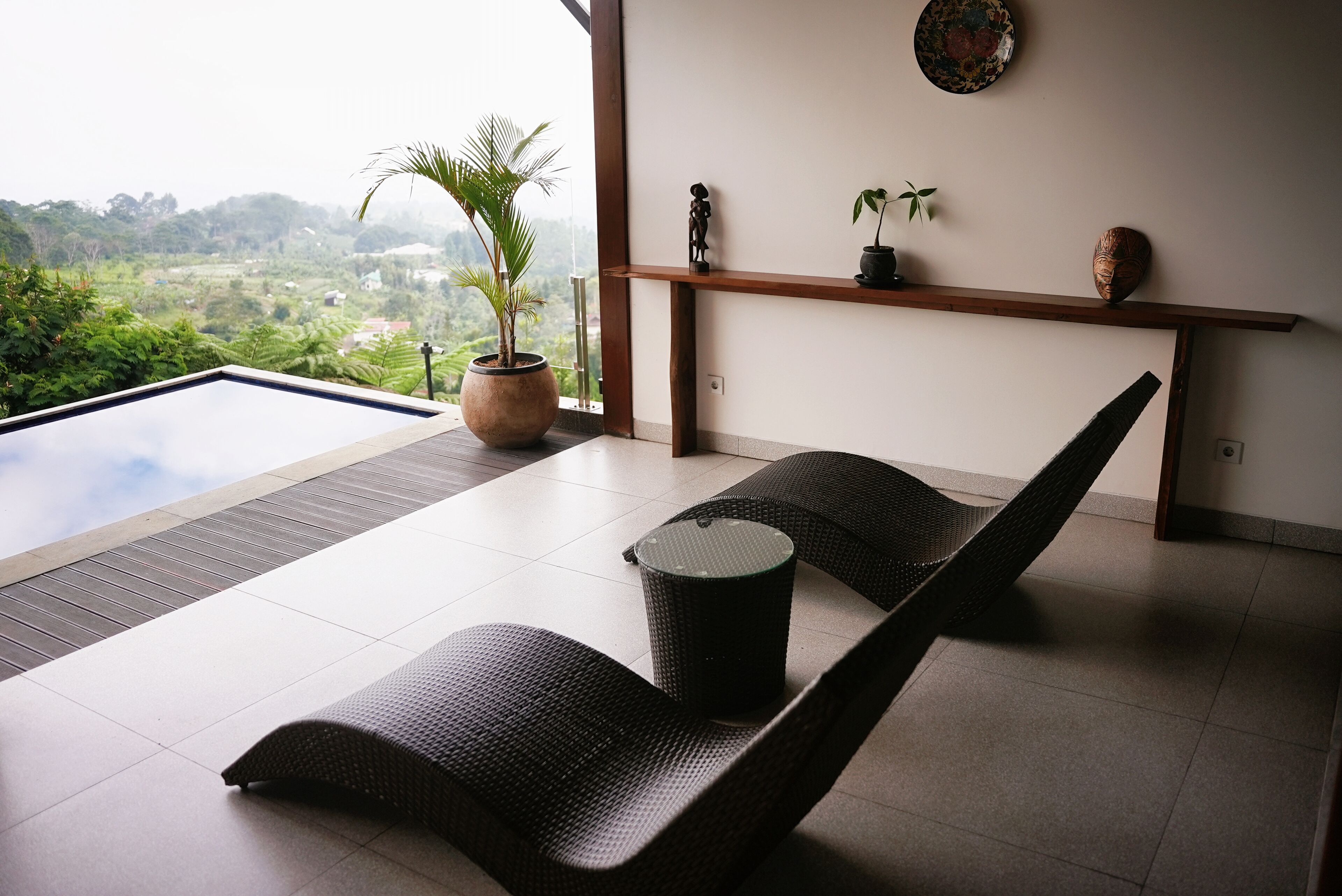 Casa panorâmica, 4 quartos, piscina particular, vista para a montanha | Piscina particular