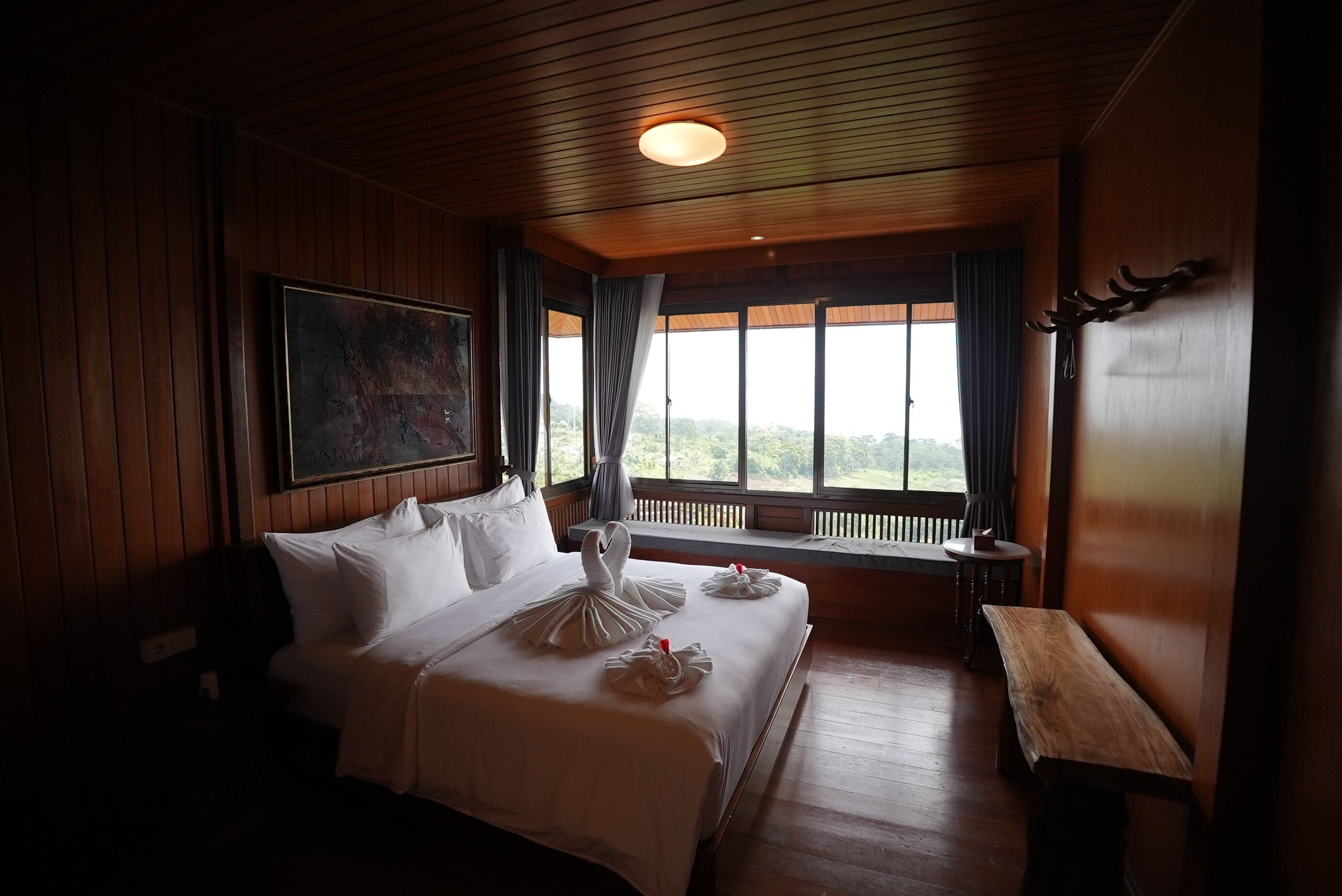 Rumah Panorama, 3 kamar tidur, pemandangan bukit, lantai mezzanine | Seprai premium, bantalan ekstra lembut, dan didekorasi berbeda-beda