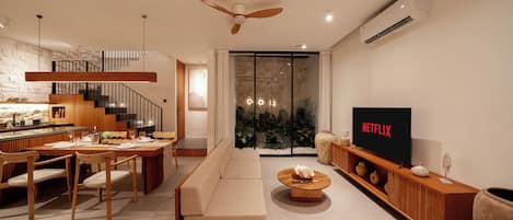 Luxury Villa, 2 Bedrooms, Private Pool | Living room