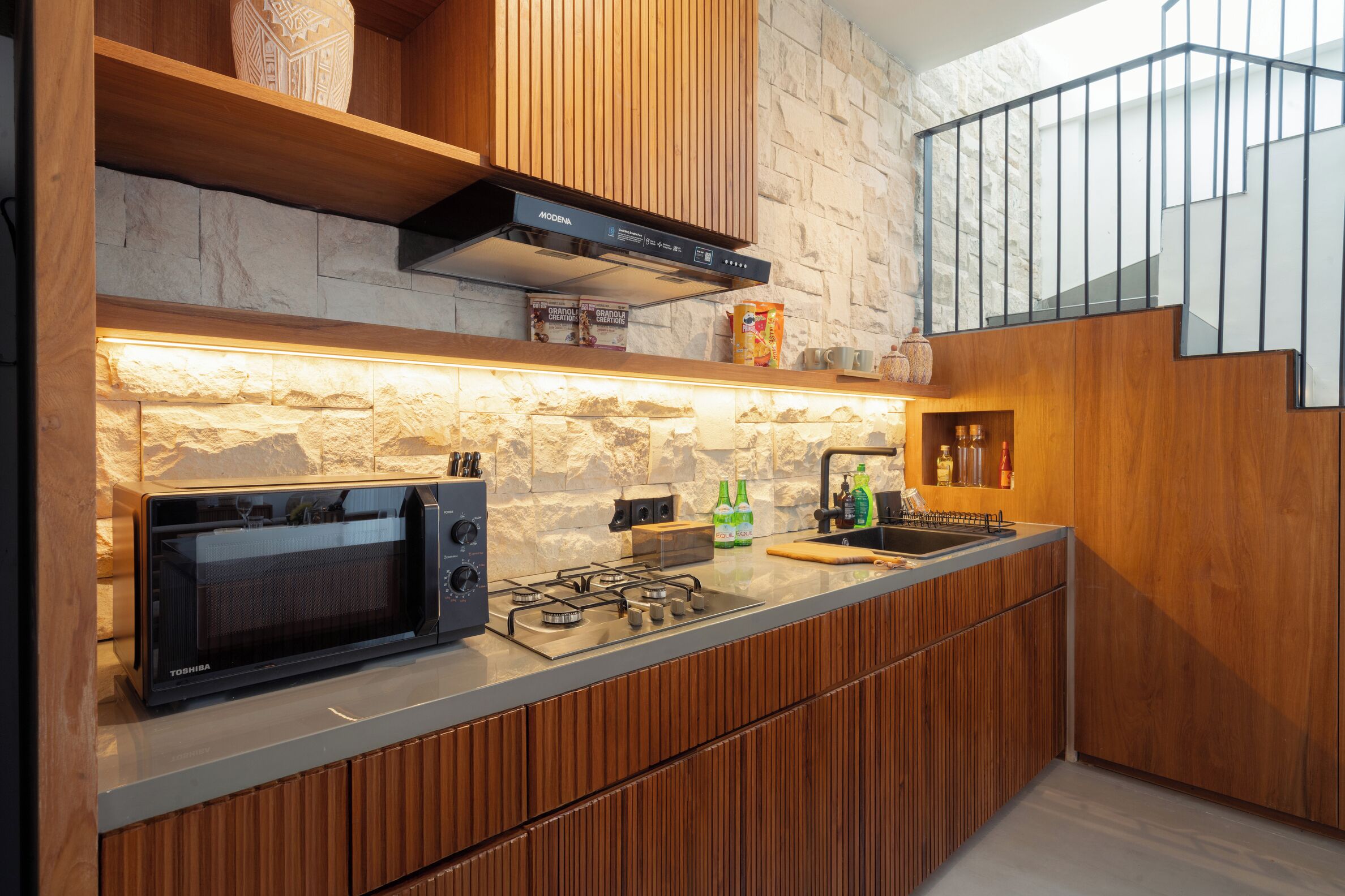 Luxury Villa, 2 Bedrooms, Private Pool | Private kitchen | Microwave, stovetop, cookware/dishes/utensils