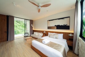 Luxury Villa, 2 Bedrooms, Private Pool | Desk, laptop workspace, iron/ironing board, free WiFi - Sawo Villas Canggu  (Canggu)