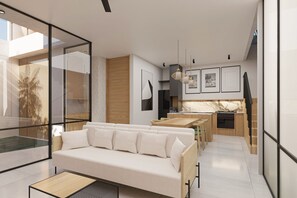 Luxury Villa, 2 Bedrooms, Private Pool | Living area