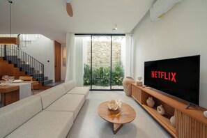 Luxury Villa, 2 Bedrooms, Private Pool | Living area - Sawo Villas Canggu  (Canggu)