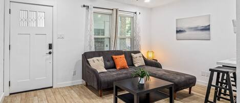 Smart-tv en een kantoor