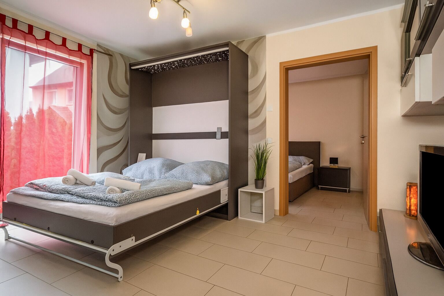 2 Schlafzimmer, Bügeleisen/Bügelbrett, kostenloses WLAN, Bettwäsche