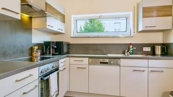 Oven, stovetop, dishwasher